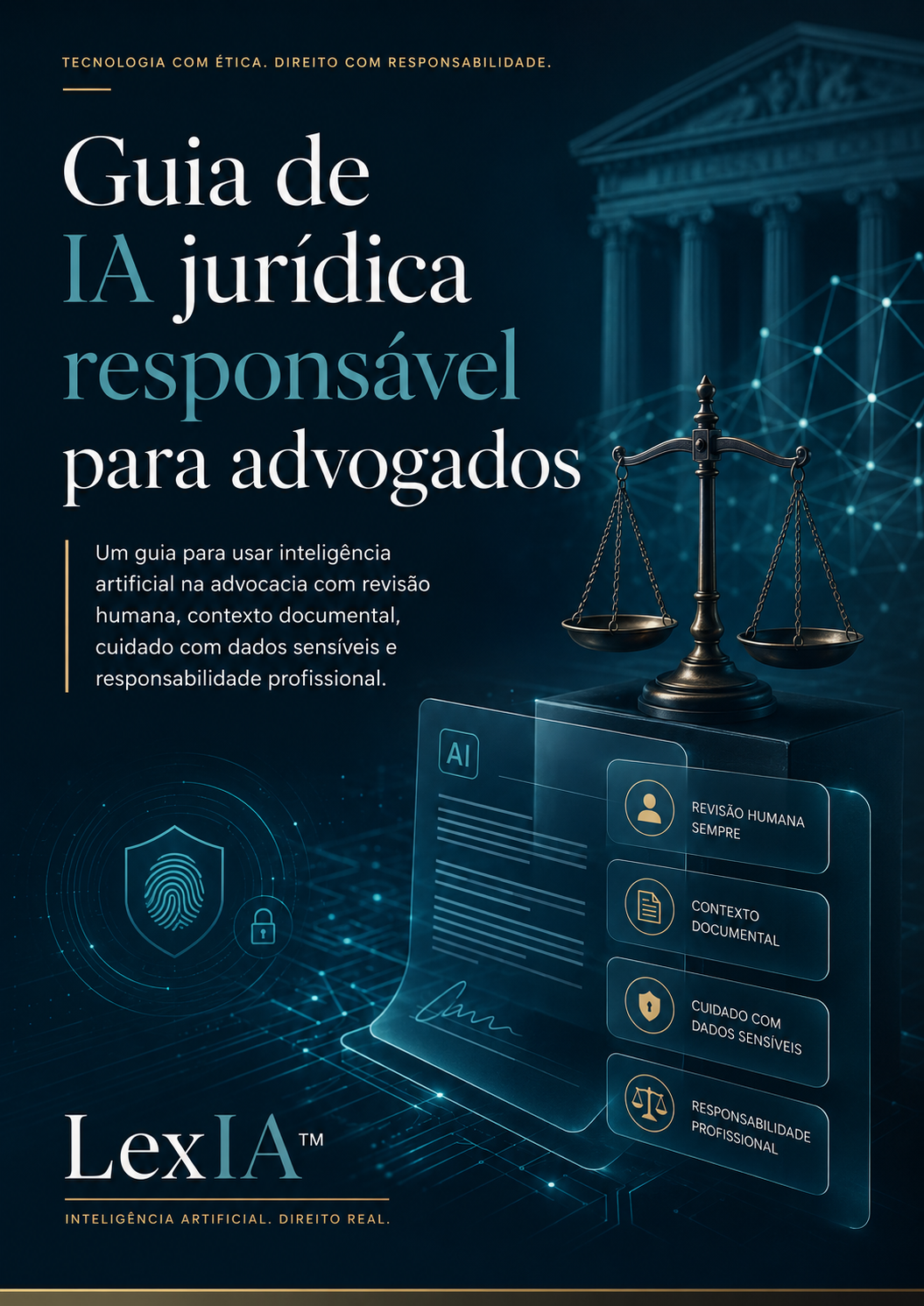 Guia de IA jurídica responsável para advogados LexIA™